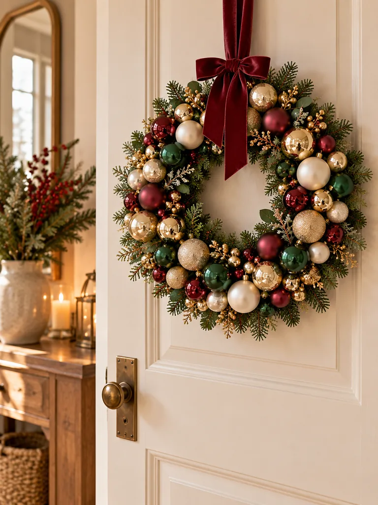 Mini Bauble Wreath