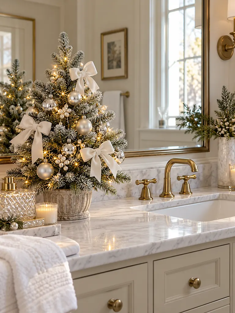 Mini Christmas Vanity Tree