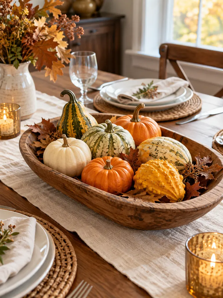 Mini Gourd Centerpiece