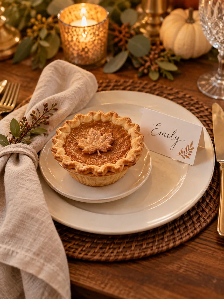 Mini Pie Place Cards