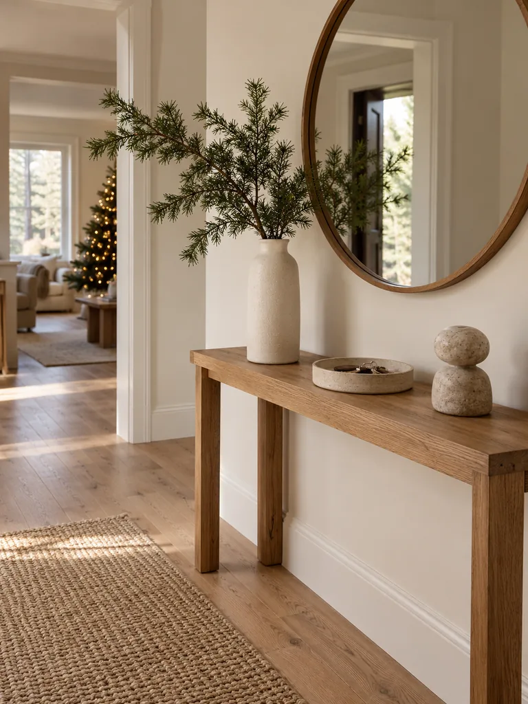 Minimalist Entryway Console