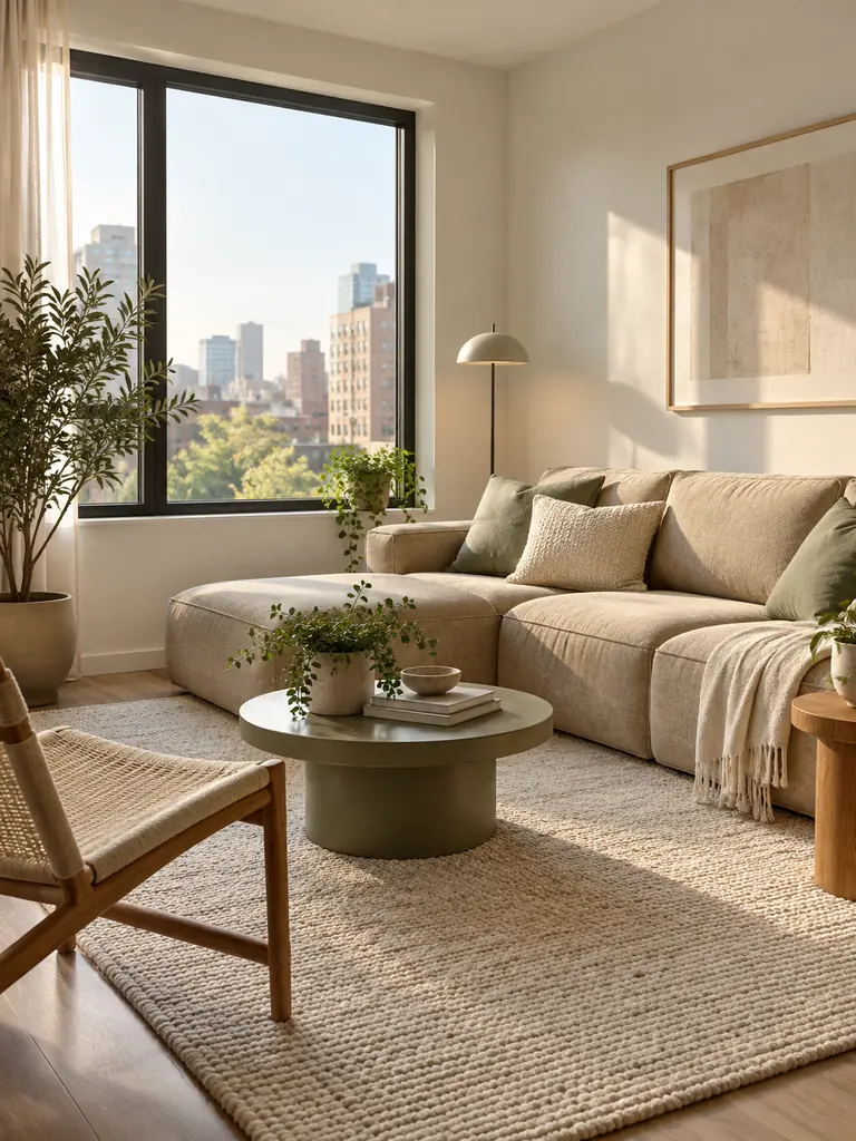 Modular Sofa Arrangement