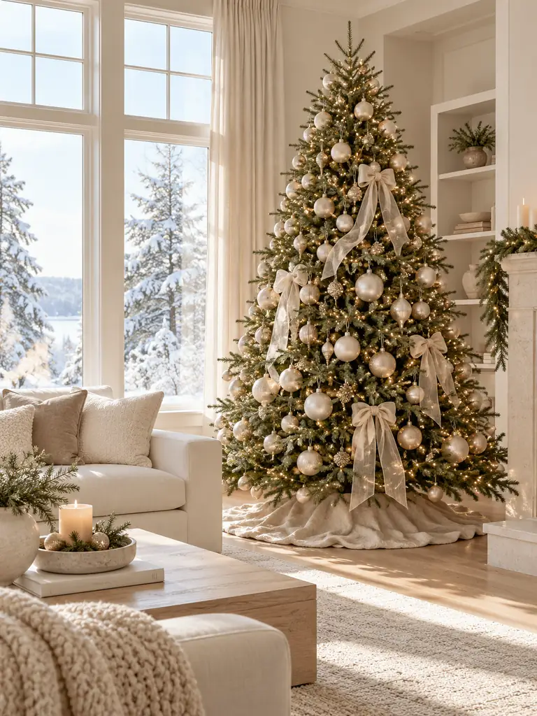Monochrome Christmas Tree