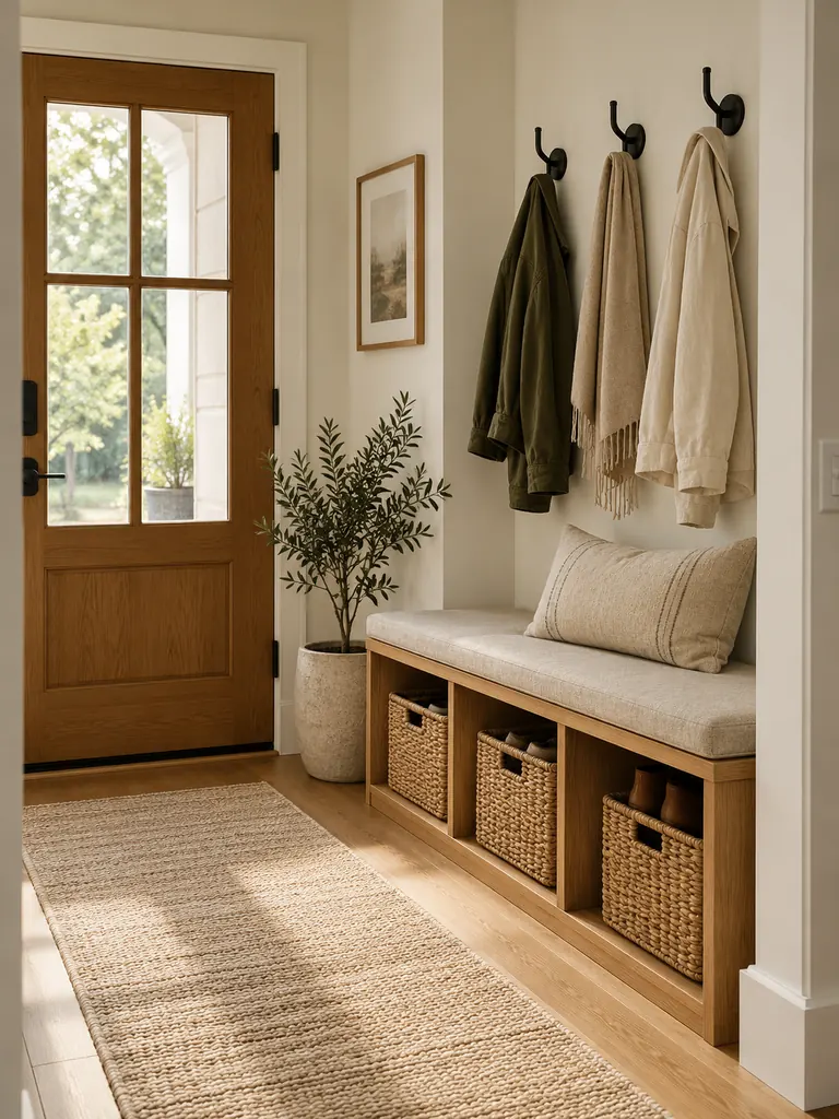 Narrow Storage Bench