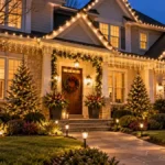 outdoor christmas decor ideas for front yard