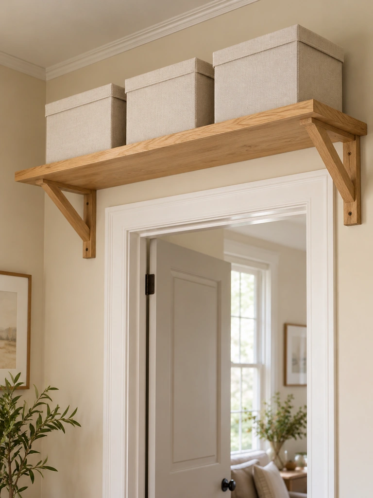 Over-Door Storage Shelf