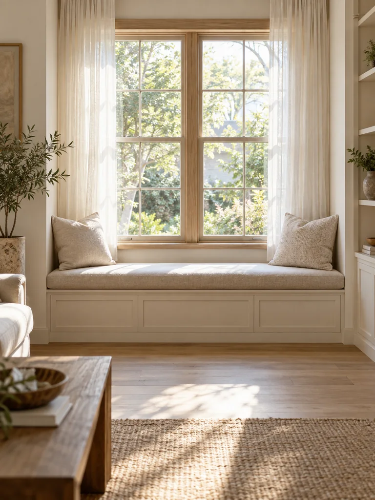 Padded Window Bench