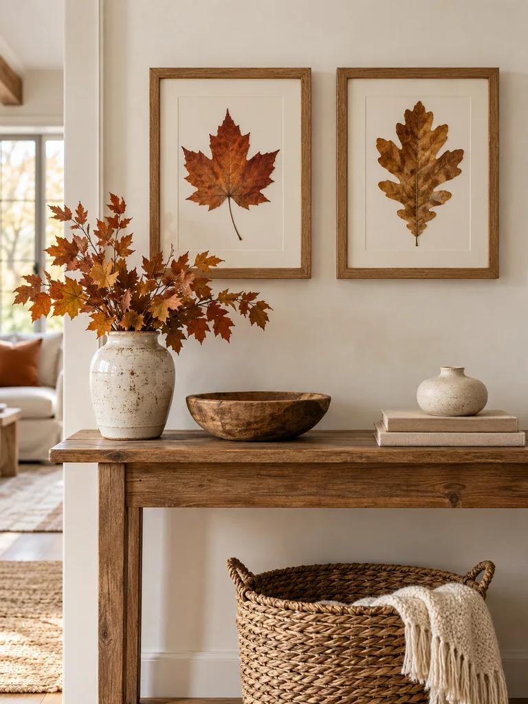 Pressed Leaf Artwork