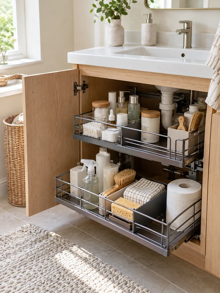 Pull Out Cabinet Organizer