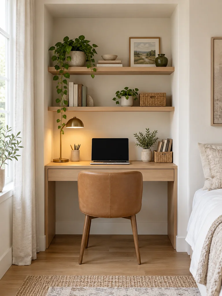 Recessed Alcove Desk