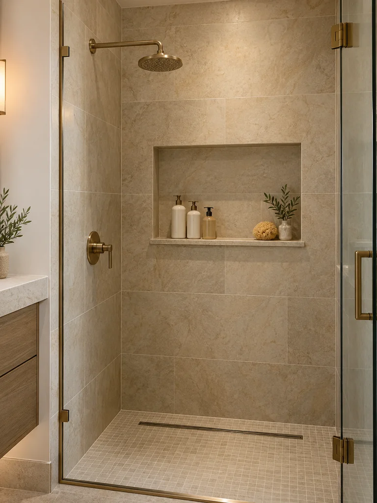 Recessed Shower Niche