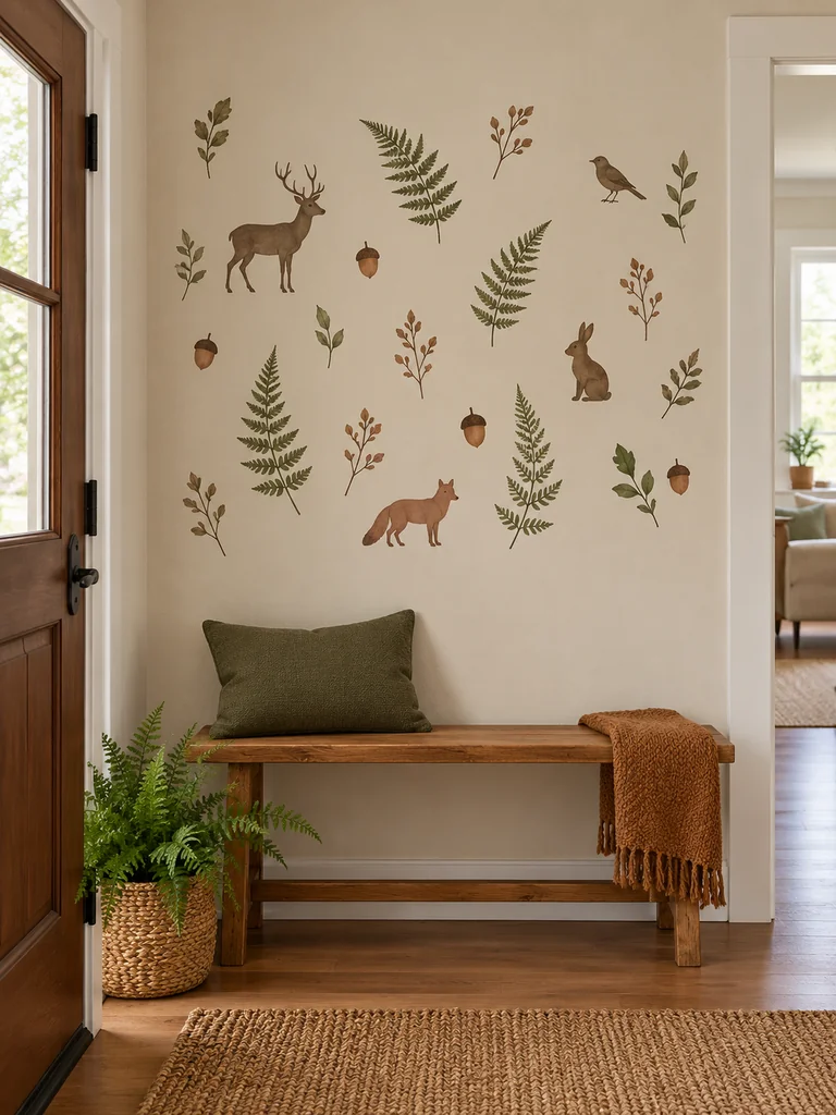 Removable Woodland Decals