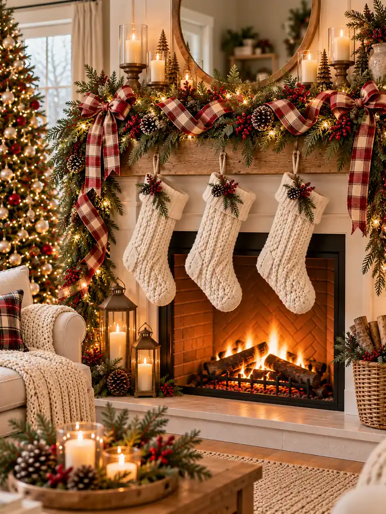Plaid Ribbon Accents
