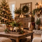rustic farmhouse christmas decor ideas