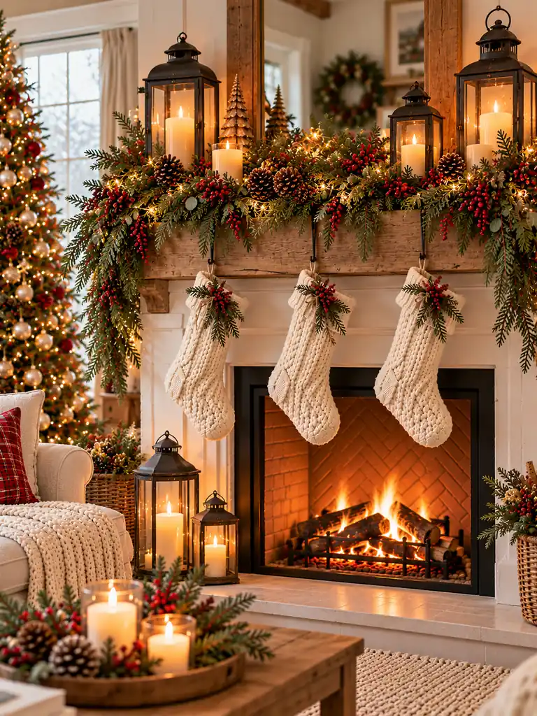 Rustic Lantern Accents