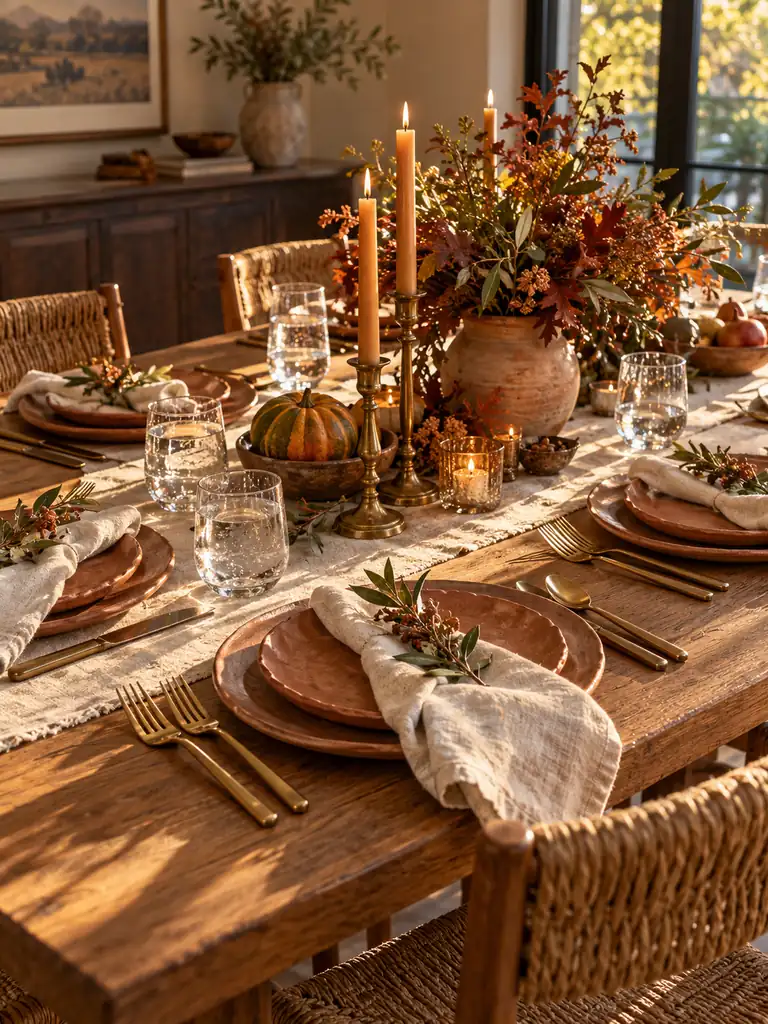 Rustic Terracotta Dinnerware