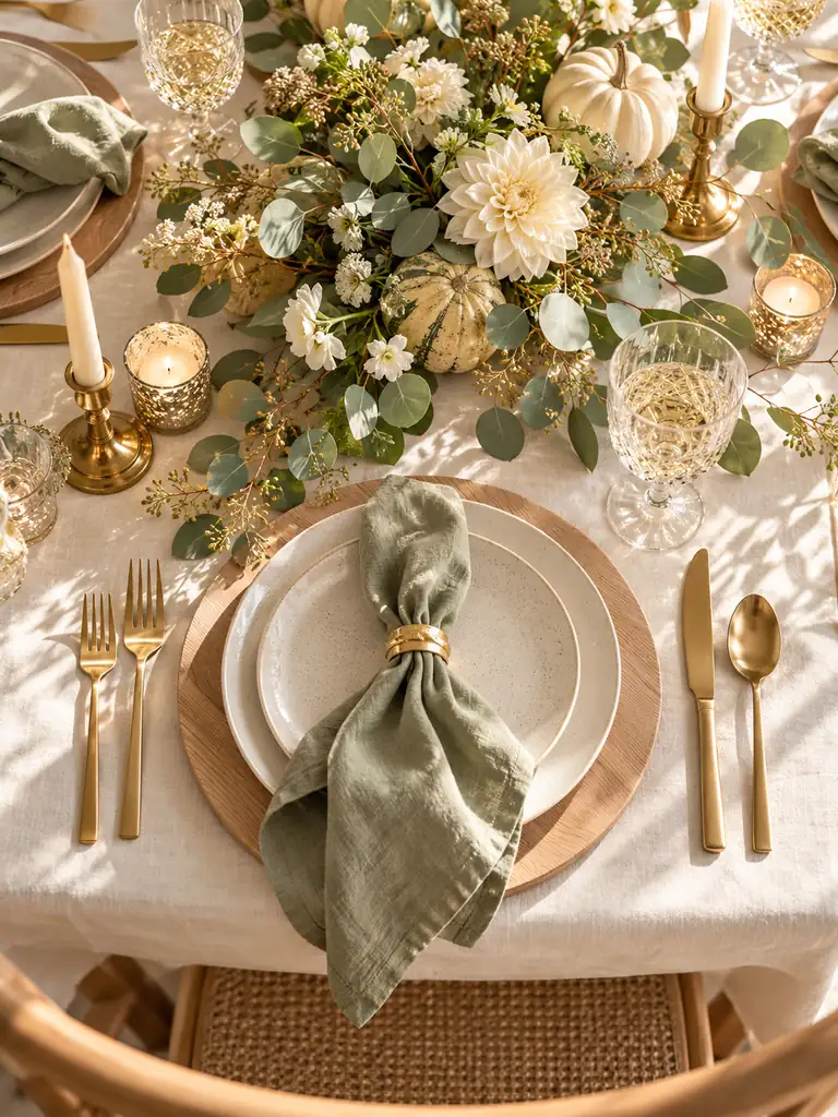 Sage Green Table Palette