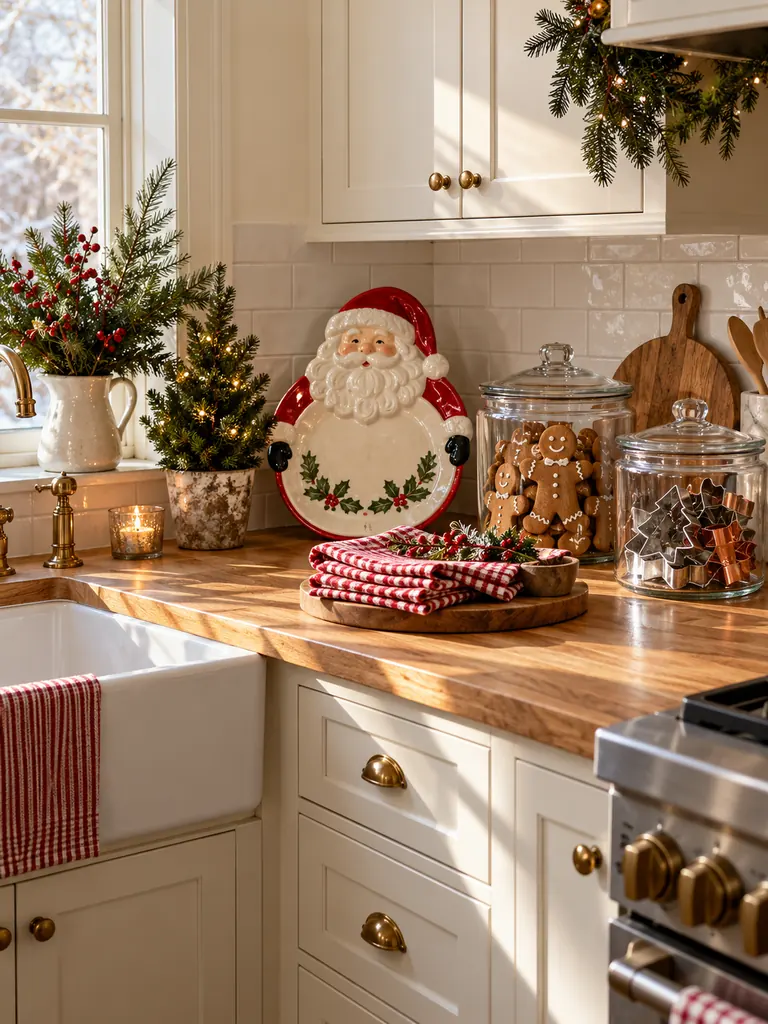 Santa Cookie Station