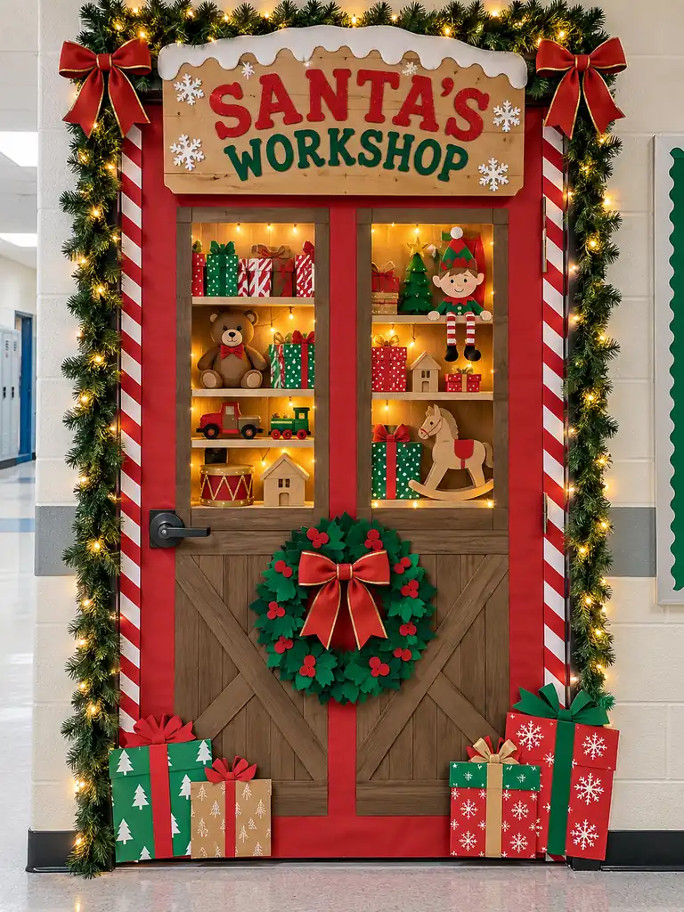 Santa's Workshop Door