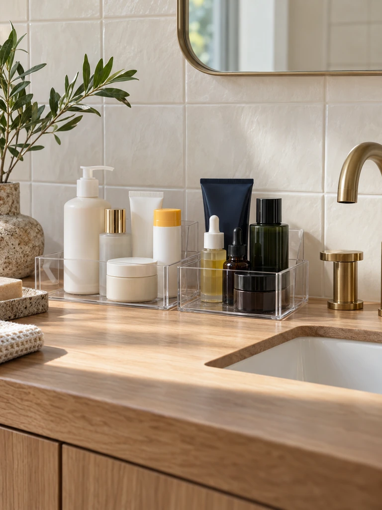 Skincare Routine Organizer