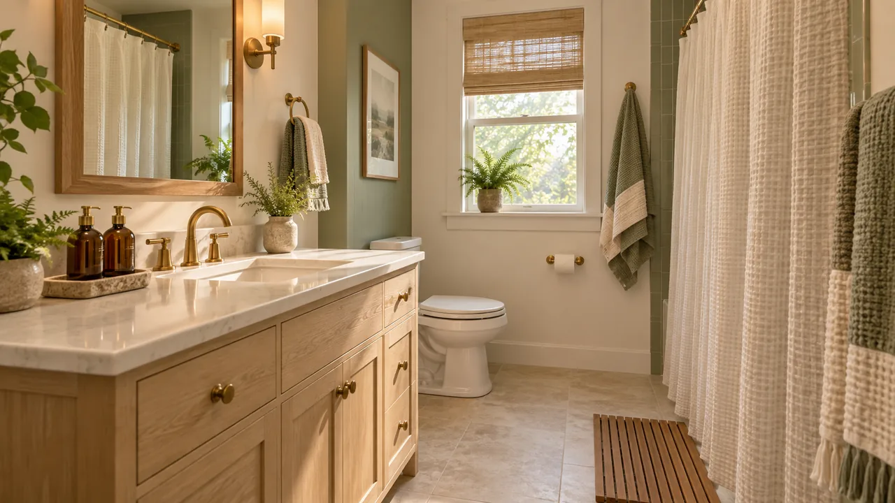 small bathroom ideas on a budget