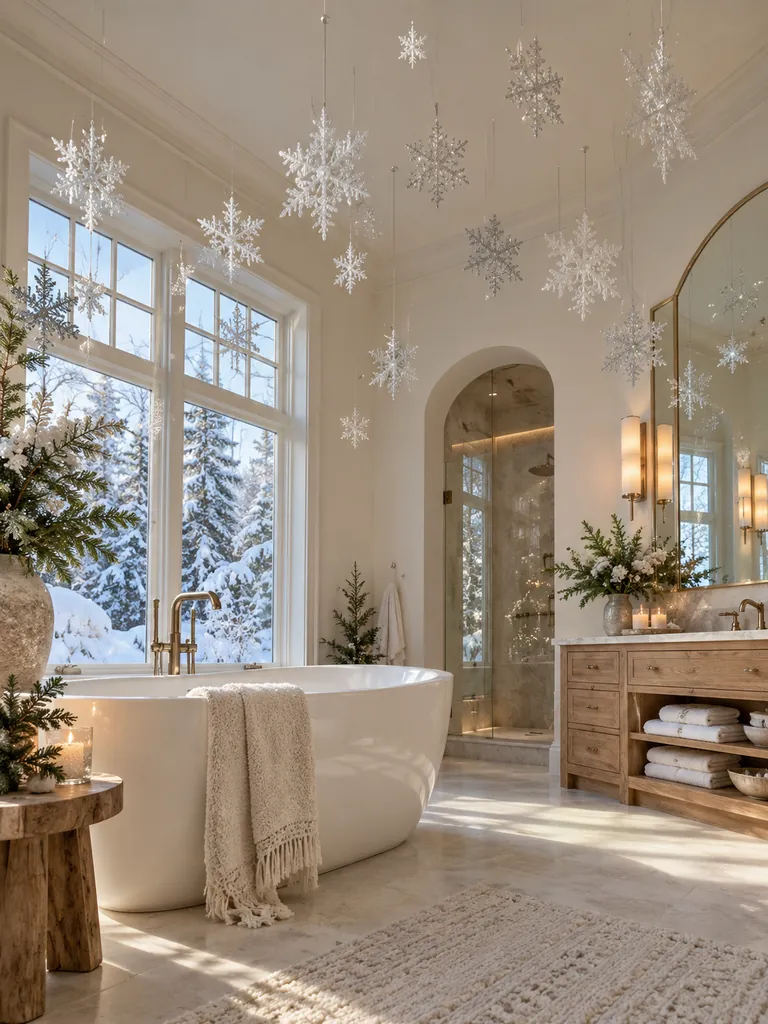 Snowflake Ceiling Decorations