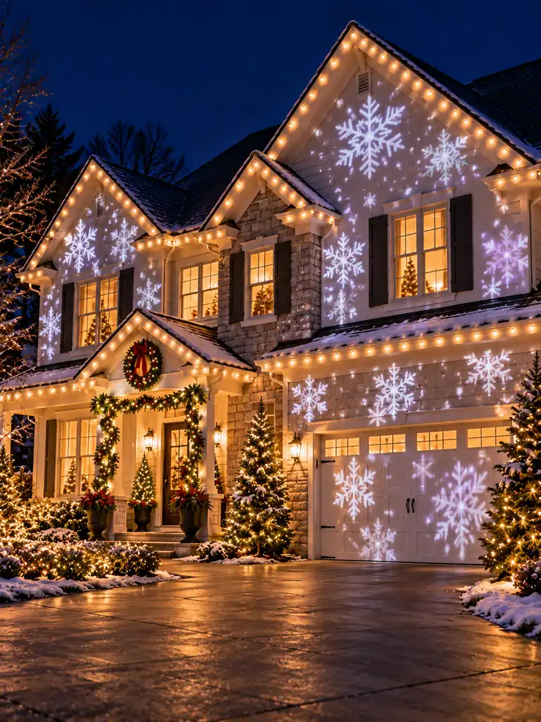 Snowflake Projector Lights