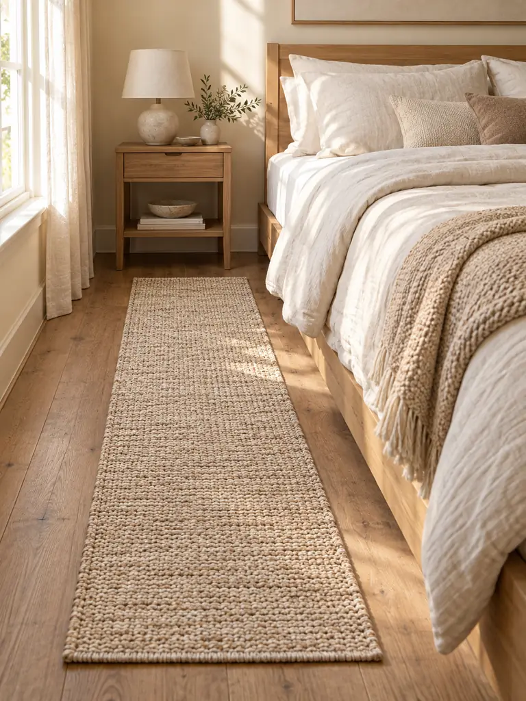 Soft Bedside Runner Rug
