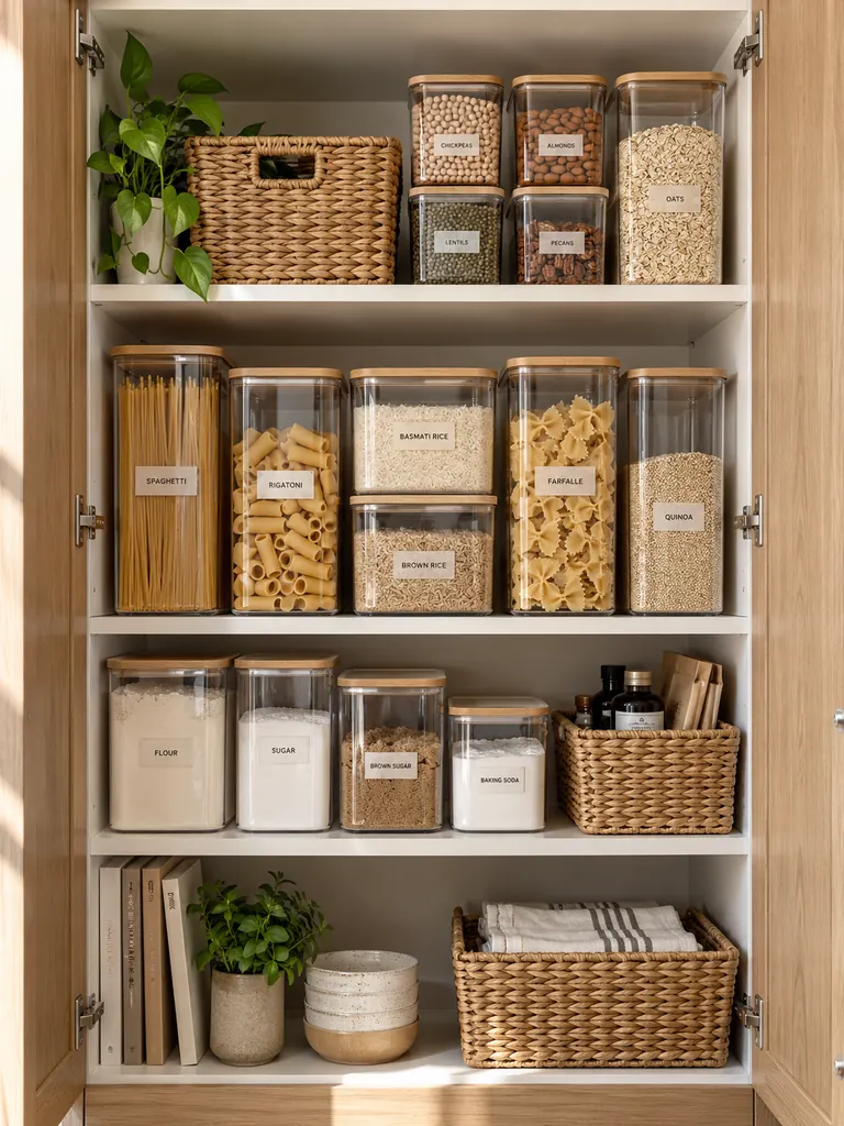 Stackable Pantry Containers