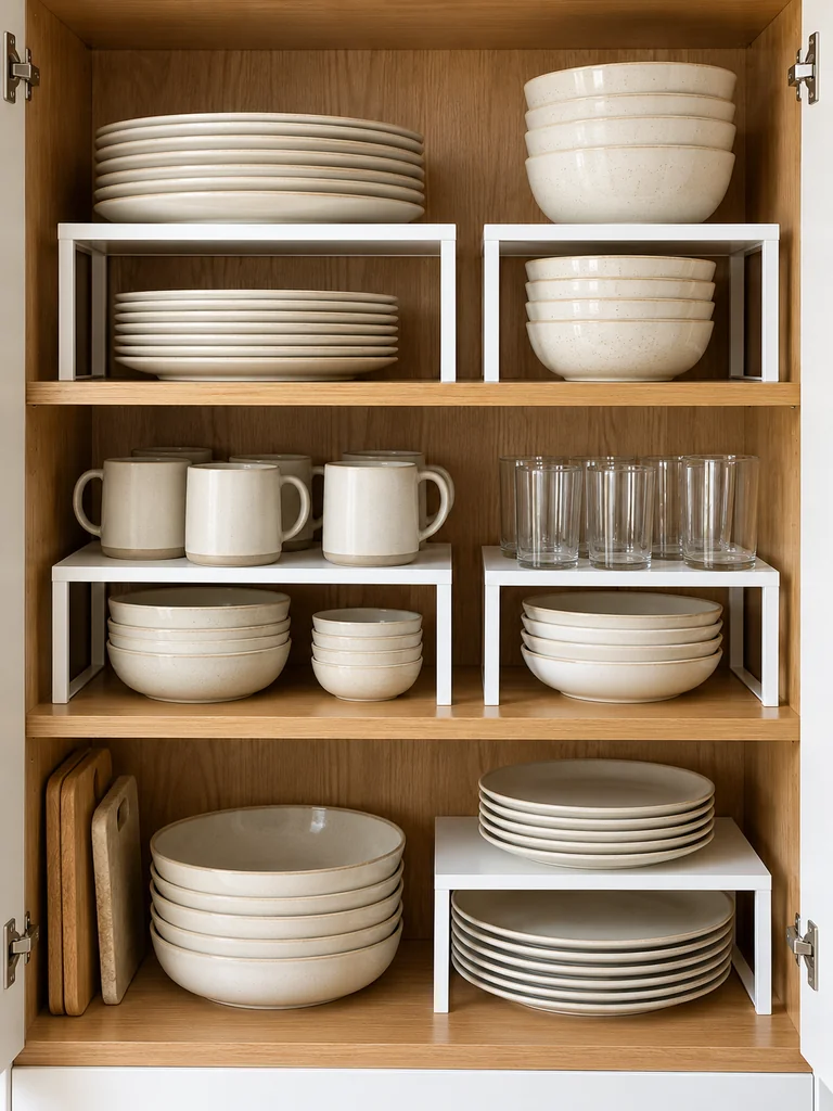 Stackable Shelf Risers