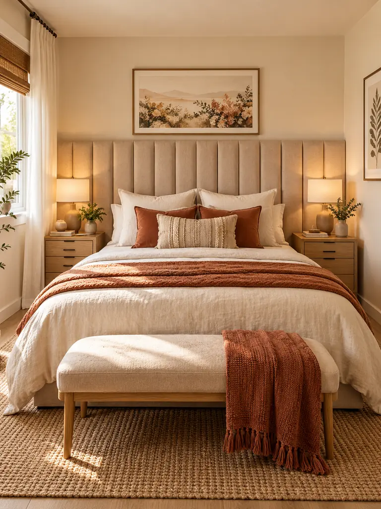Statement Headboard Wall