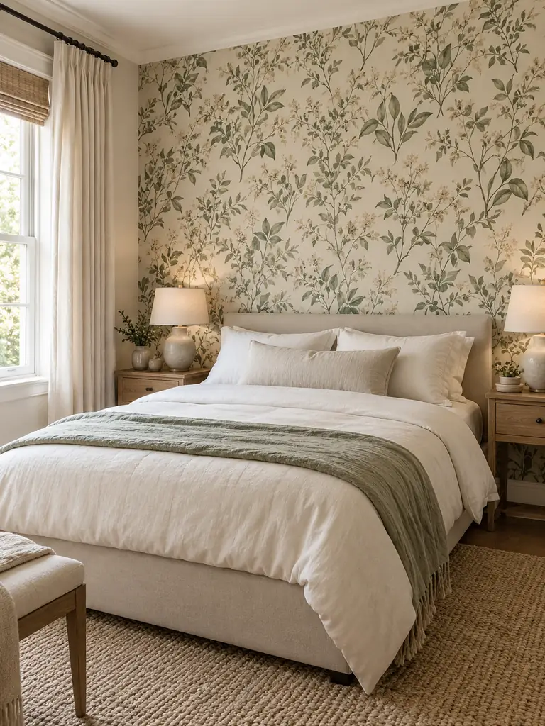 Subtle Patterned Wallpaper