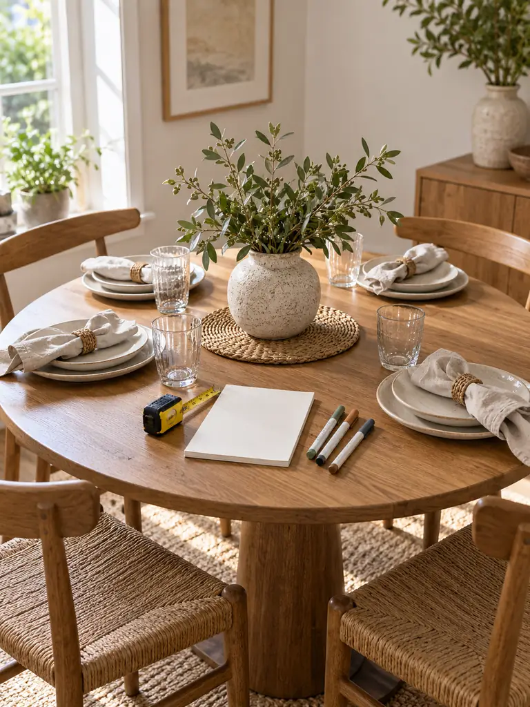 Tabletop Space Plan