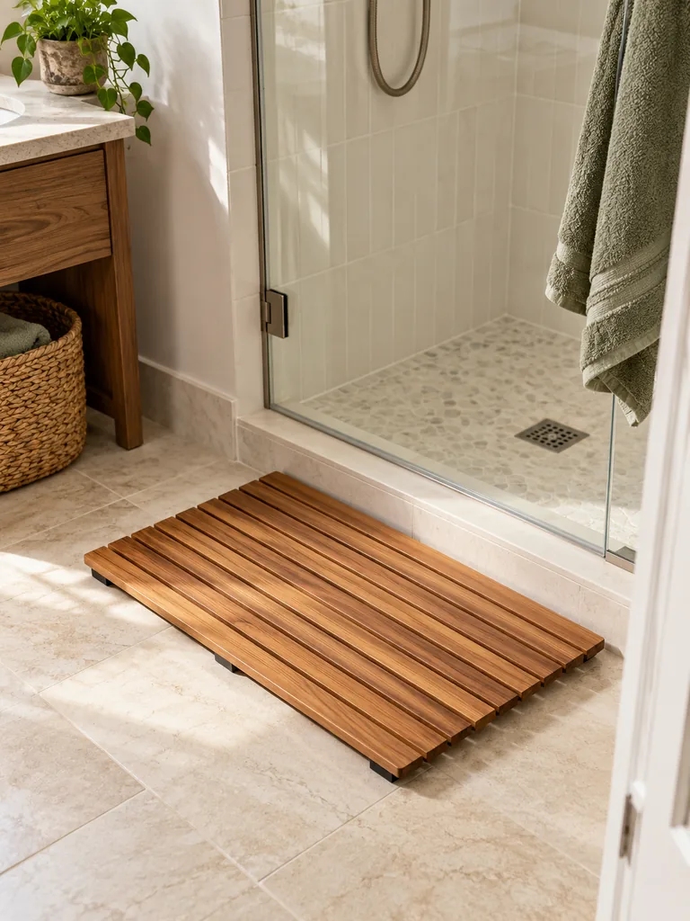 Teak Bath Mat
