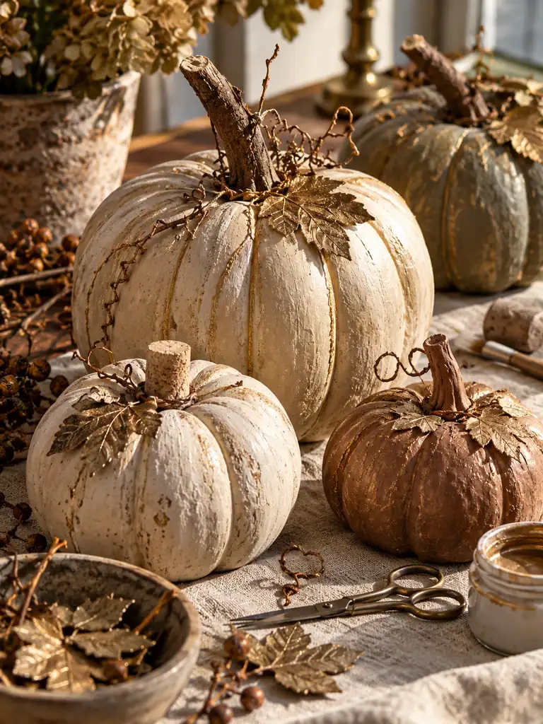 Textured Pumpkin Stems