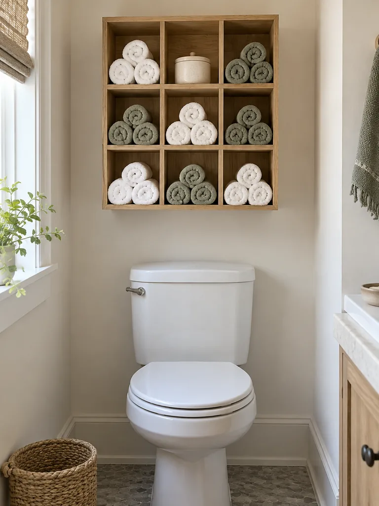 Towel Cubby Grid