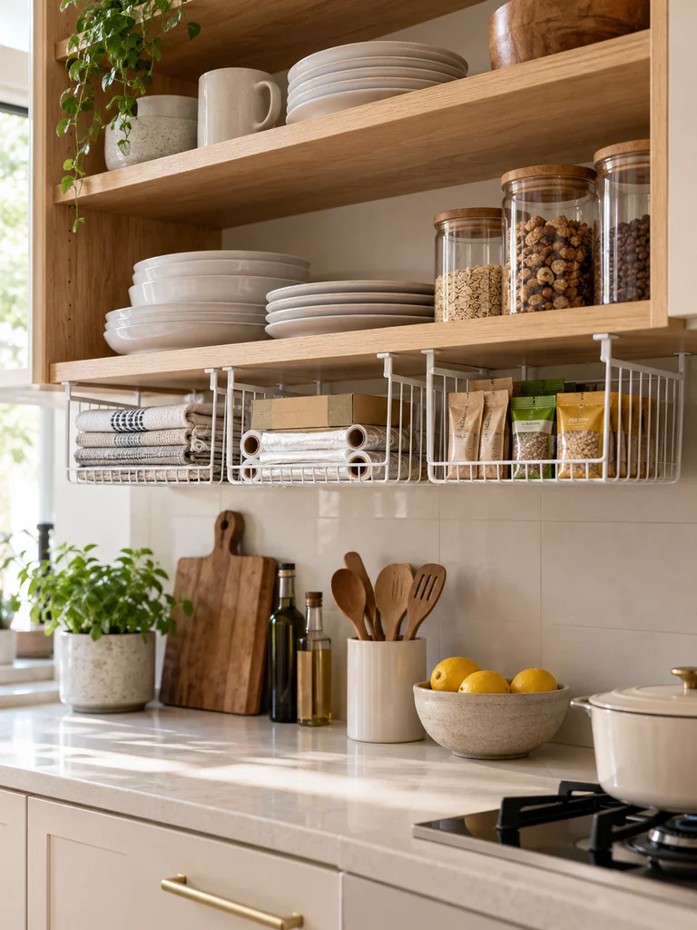 Under-Shelf Storage Baskets