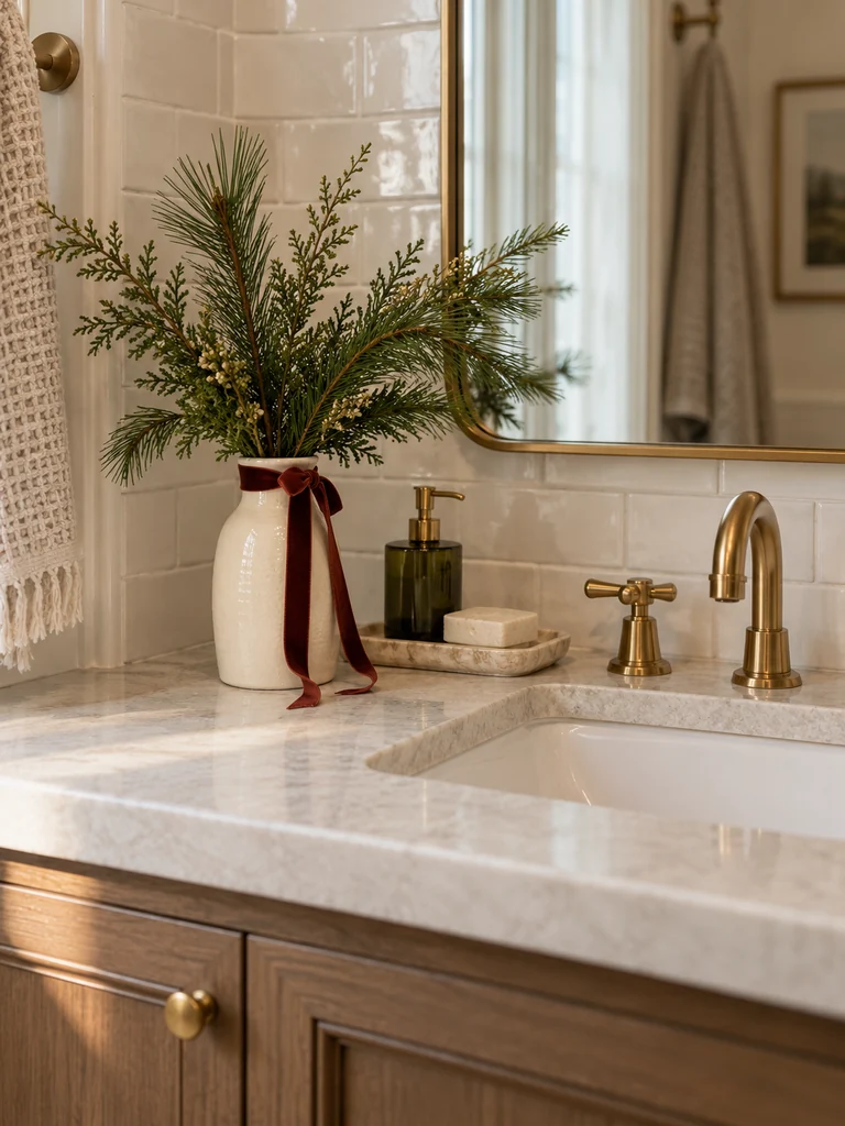Vanity Greenery Accent
