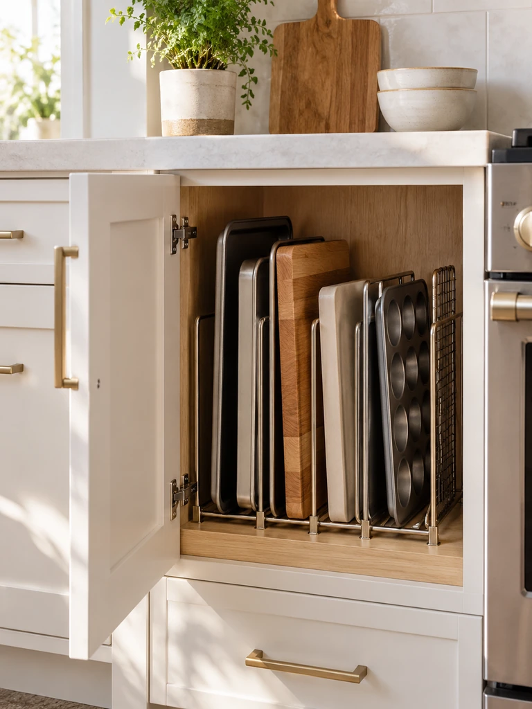 Vertical Baking Sheet Dividers
