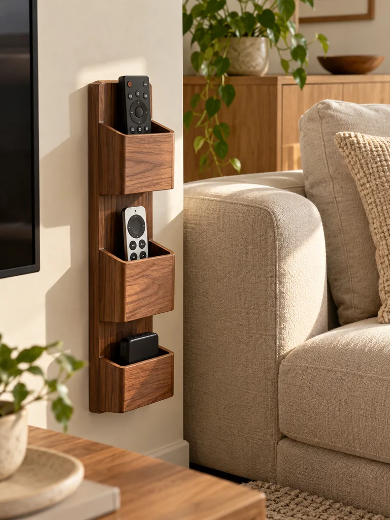 Wall Mounted Remote Holder
