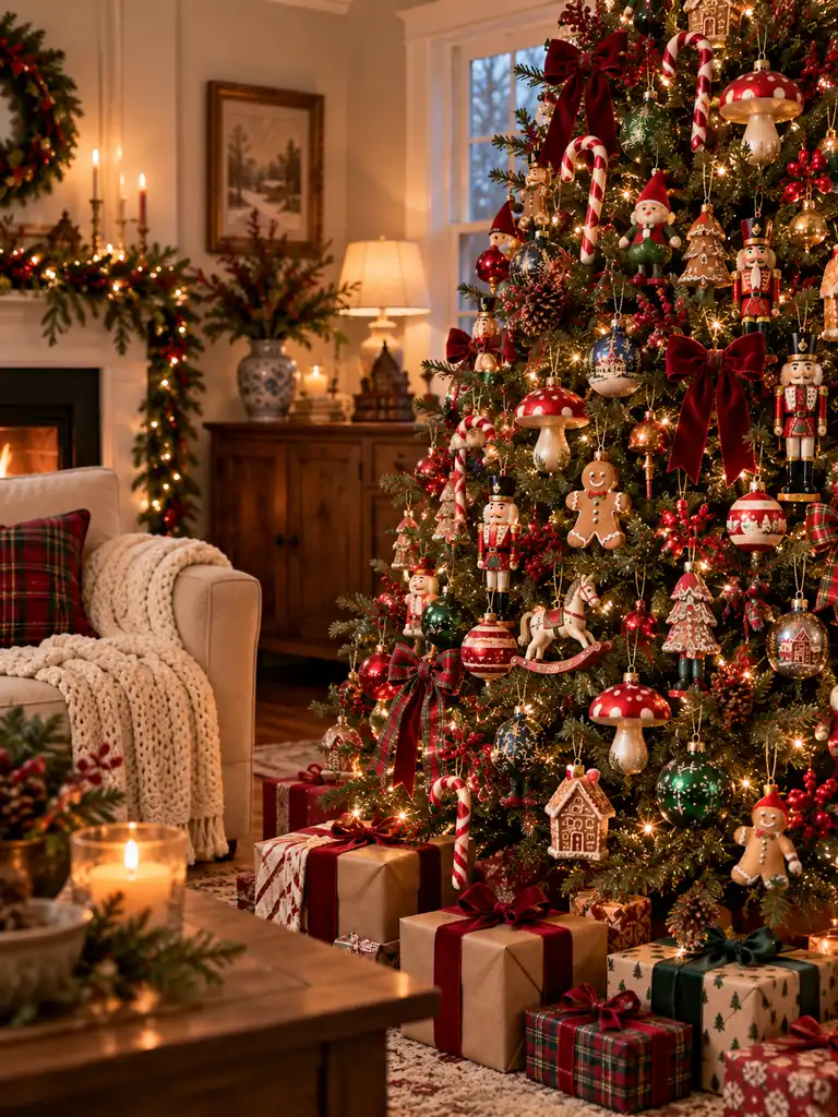 Whimsical Nostalgic Christmas Decor