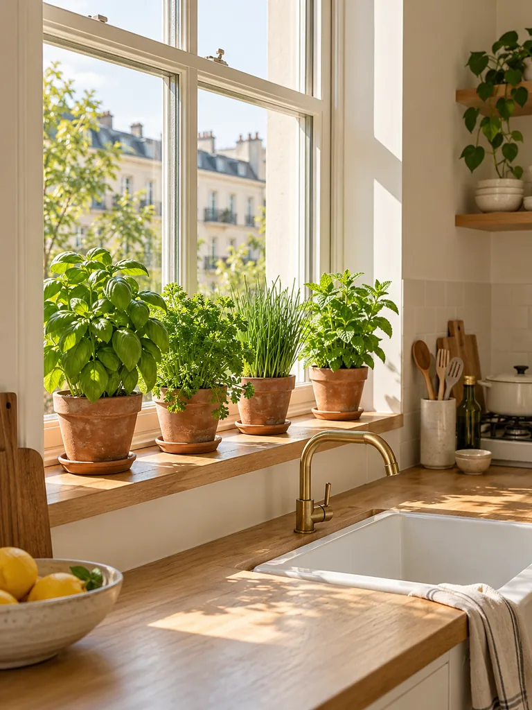 Window Herb Garden
