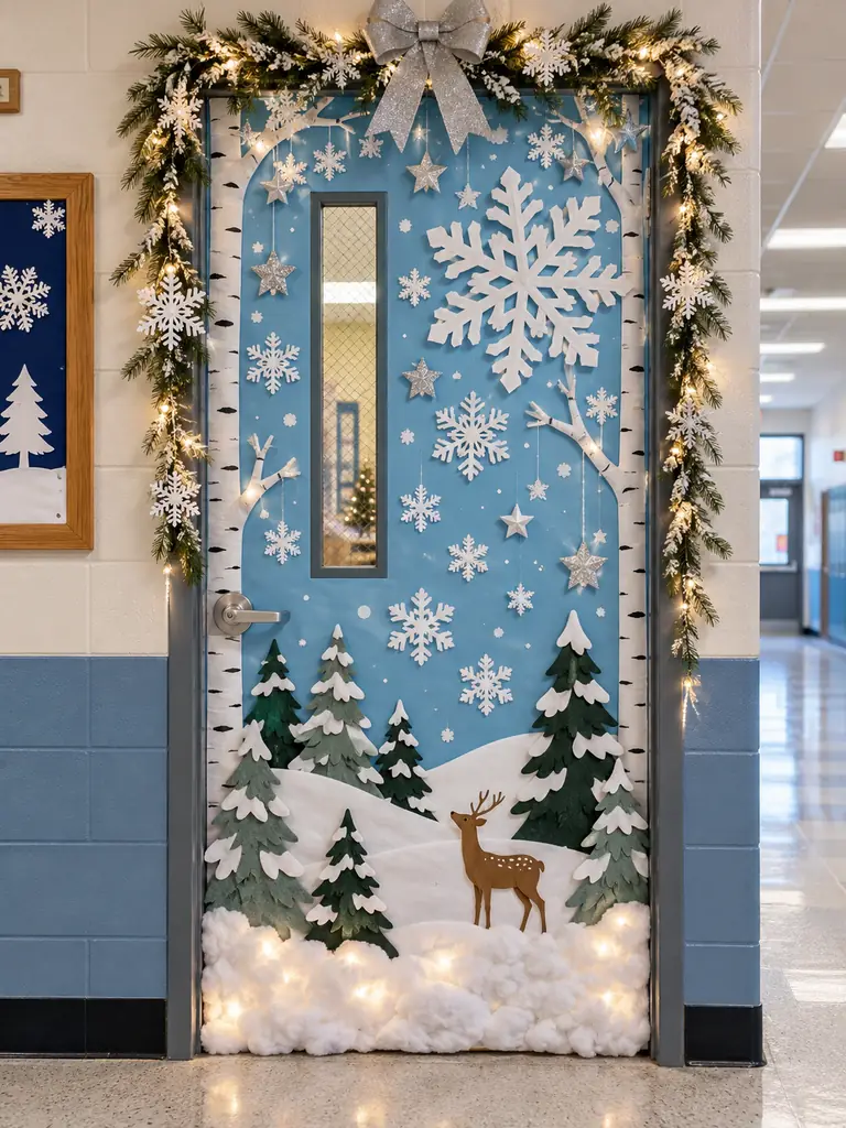 Winter Wonderland Door