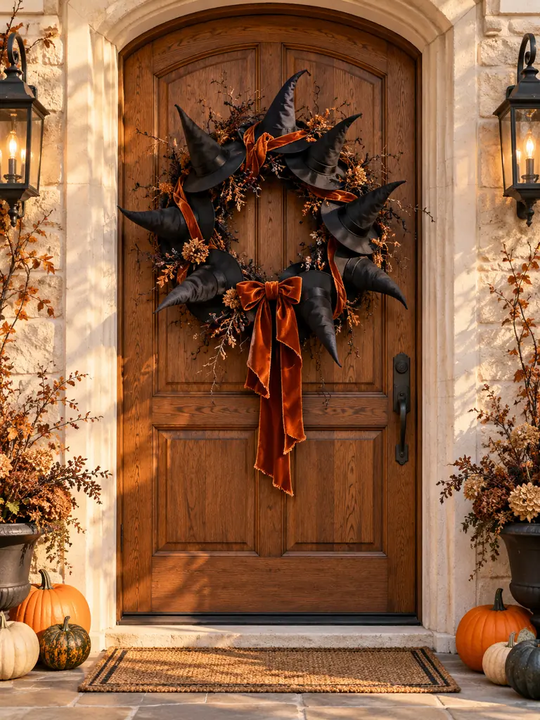 Witch Hat Wreath